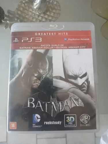 Batman aranha City e asylum ps3