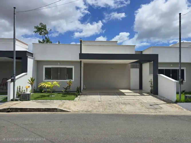 Alugo linda casa nova no Condominio Quintas do Turu na avenida General Arthur Carvalho