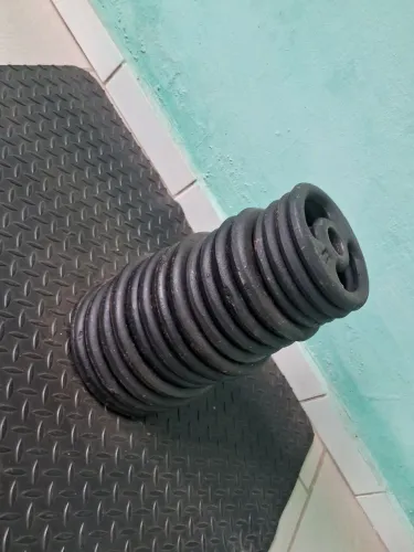 Kit de Barras e 40kg de Anilhas