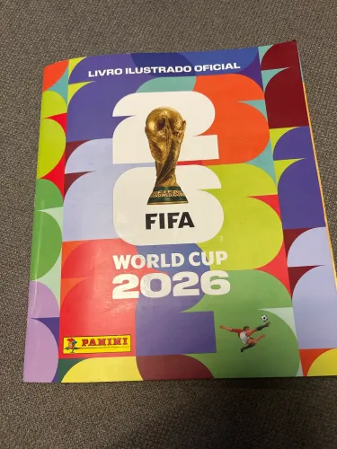 Álbum copa 2026 Panini completo capa mole