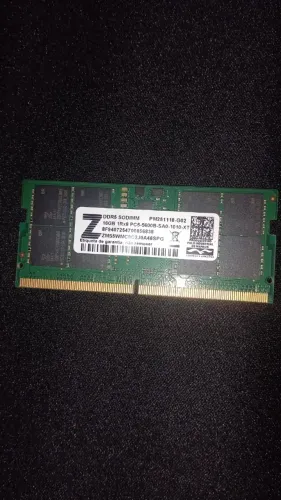 Memoria RAM DDR5 16GB 5600mhz