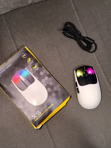 Mouse Gamer sem Fio Bluetooth 