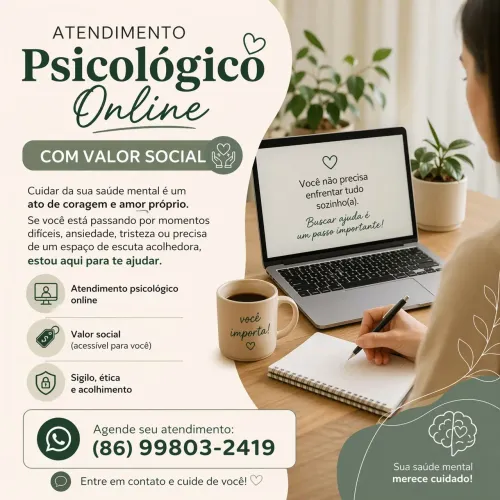 Atendimentos Psicológicos Online