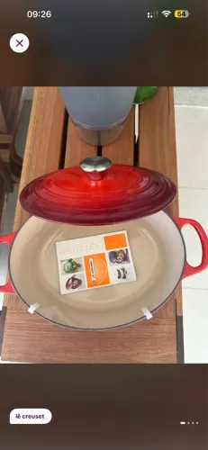 Panela oval le creuset 27cm