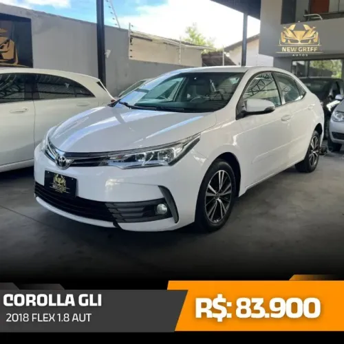 Toyota Corolla GLI 1.8 Flex 16V Aut. 2018
