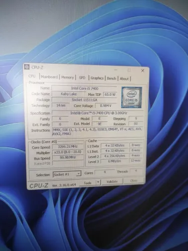 Pc Intel Core i5 7400, 8gb