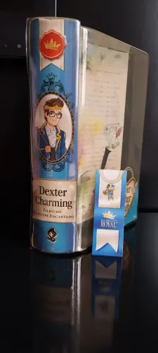 Caixa e Diário Dexter Charming Ever After High Wave 1 