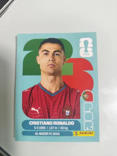 Figurinha Cristiano Ronaldo
