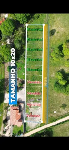 Lotes disponíveis 10×20 no maior polo industrial do Ceará/são Gonçalo do Amarante.