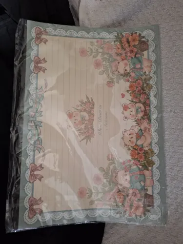 Papelaria papel de carta 