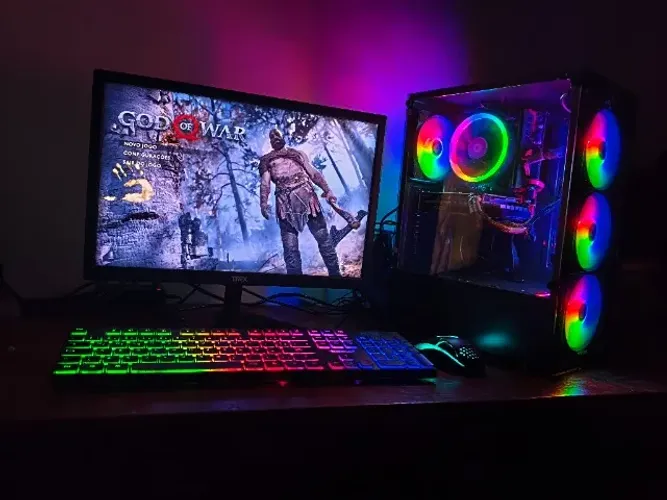 PC Gamer Completo i5 9G - 16GB RAM - GTX 1650 + Vários Jogos