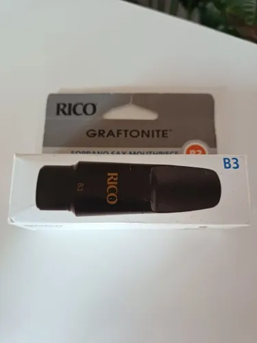 Boquilha Sax Soprano Rico Royal Graftonite B3