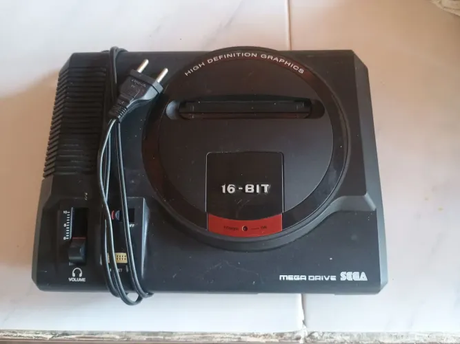 vídeo game,mega drive retrô genesis(raridade)
