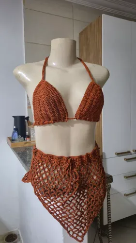 Conjunto em crochê