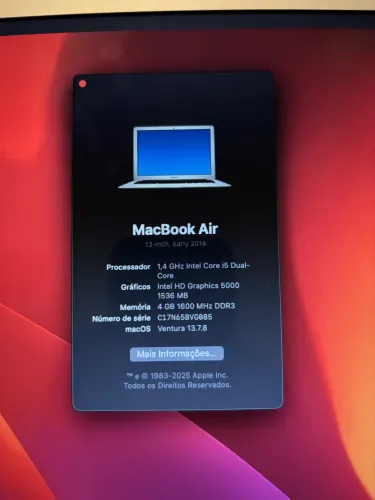 MacBook Air 2014 i5