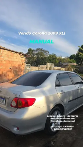 Toyota Corolla XLI 1.8/1.8 Flex 16V Mec. 2009