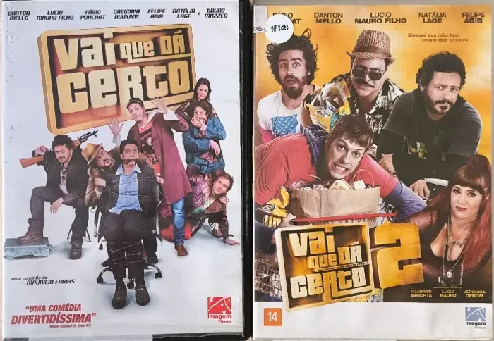 DVD - Vai que da Certo 1 e 2