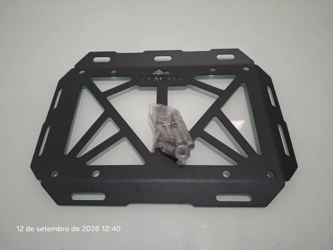 Grelha baú de moto