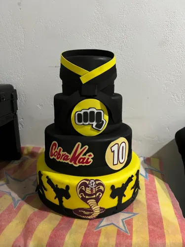 Bolo Fake Kit 6 Unidades Decoração Festa Aniversário 