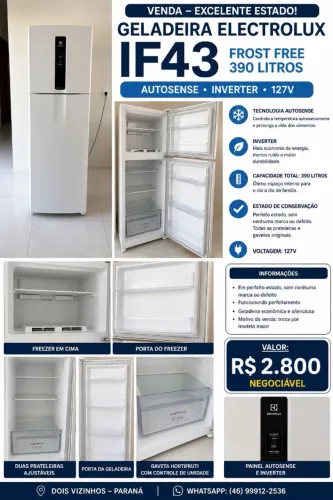 Geladeira Eloctrolux