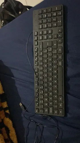 Teclado com fio intelbrass