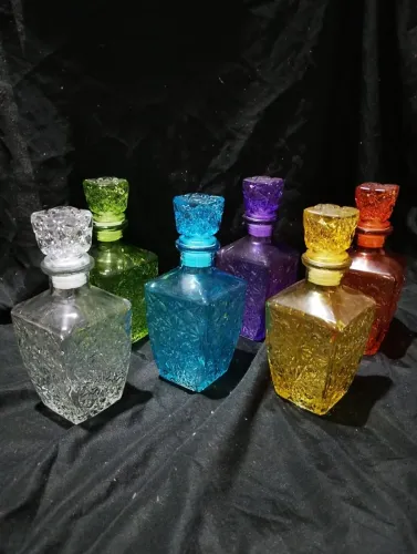 Conjunto de Garrafas pra decoração Luxo