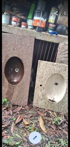 Pia de mármore