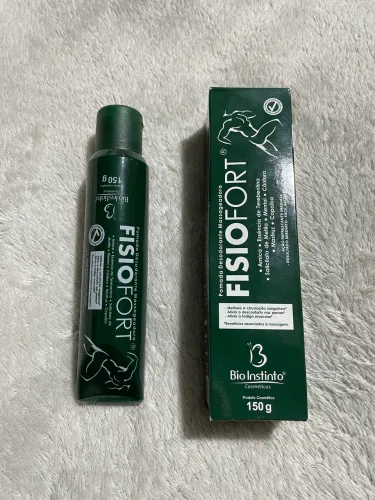 Pomada Desodorante Massageadora FISIOFORT Bio Instinto 150g Original Lacrada
