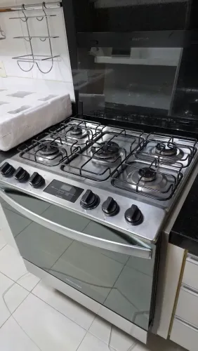Fogão 5 bocas de embutir Brastemp