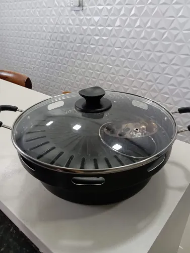 churrasqueira para fogão