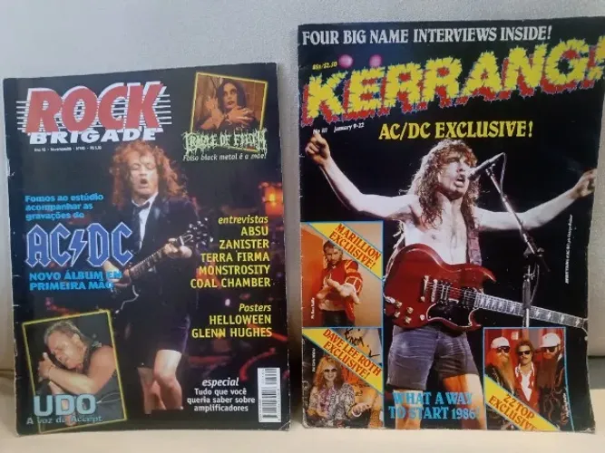 Revistas ACDC 30 reais cada 