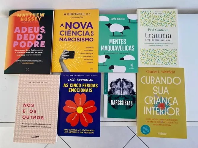 Super Lote Livros de Psicologia: Narcisismo/Traumas/Relacionamentos (8 livros)
