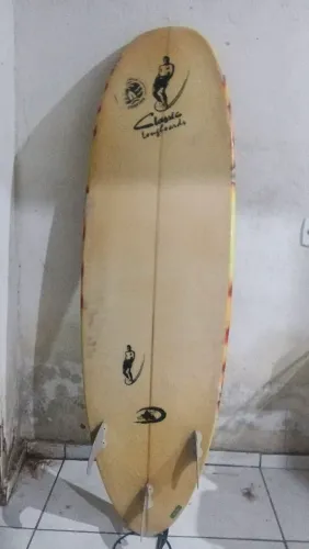 Prancha bodyboard 7.9 pés 27 litros com conjunto de parafina