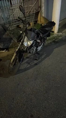 Honda cg start 160 montado na titan 19 
