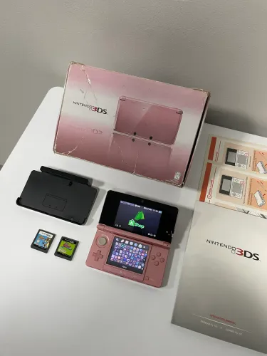 Nintendo 3DS Desbloqueado 128GB na Caixa