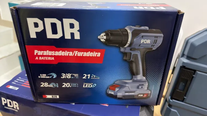 Parafusadeira e furadeira