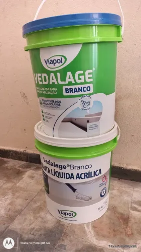 Veda lage branco impermeabilizante 