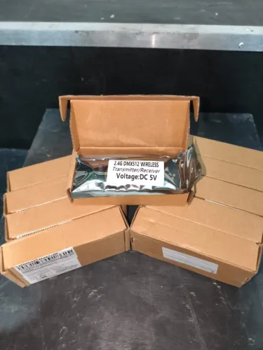 Placa DMX Wireless para equipamento de luz  - receptora e transmissora 