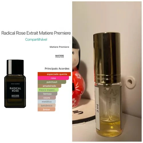 Radical Rose Extrait Matiere Premiere 3 ml