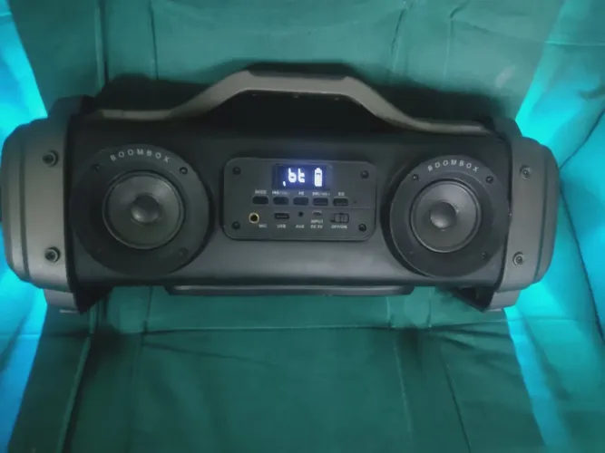 Caixa Som Pulse Mega Boombox 440W Sp363 Preto<br>