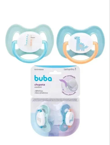 Chupeta Buba 0 a 6 meses.