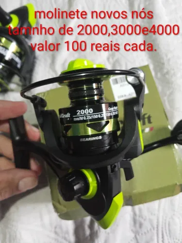 Molinete novos disponíveis.