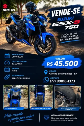 Gsx s 750 19/20