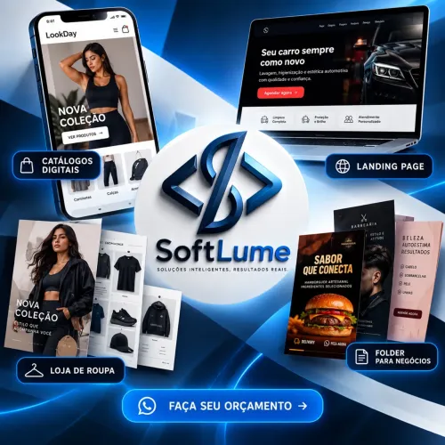 CRIE SEU CATÁLOGO OU SITE PREÇO ACESSÍVEL