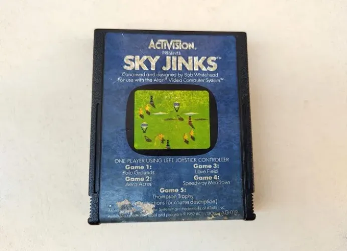 Sky Jinks - Cartucho Original Activision Para Atari 2600