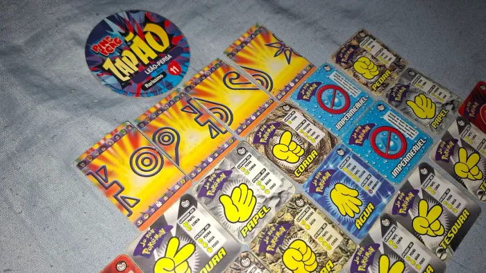 Tazos antigos reservados 
