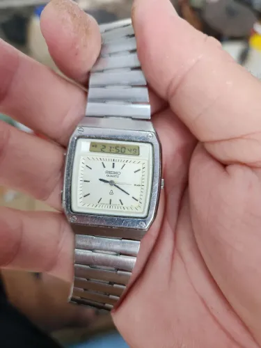 relógio antigo seiko quart