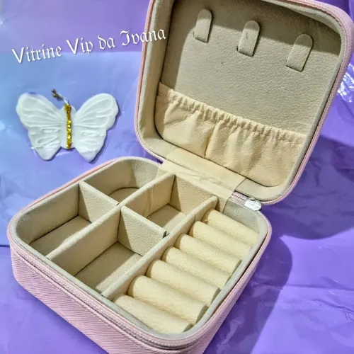 Mini Porta-Joias Rosa