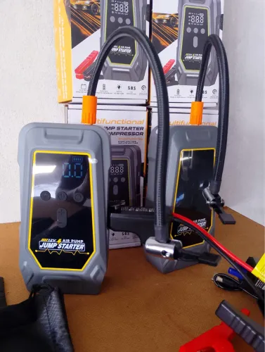 COMPRESSORES DE AR AUTOMÁTICO PARA ENCHER PNEUS DE CARROS E MOTOS DE 10.000AH