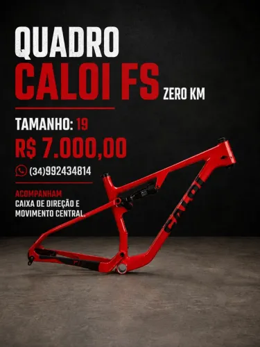 Quadro Caloi Elite Carbon FS